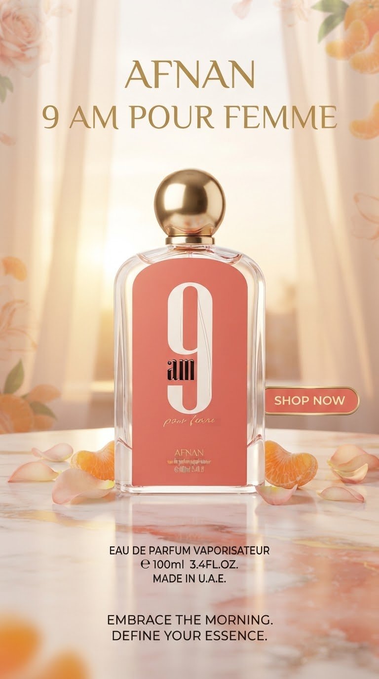 Afnan 9 AM Pour Femme - Decant fragrance decant - Select Scent Studio