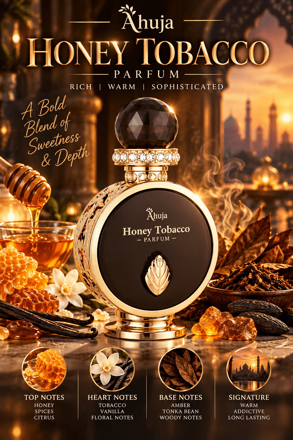 Ahuja Honey Tobacco - Decant fragrance decant - Select Scent Studio