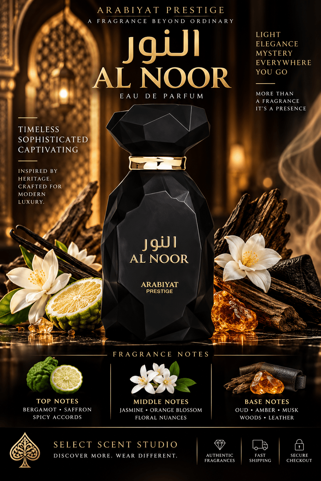 Arabiyat Prestige Al Noor - Decant fragrance decant - Select Scent Studio
