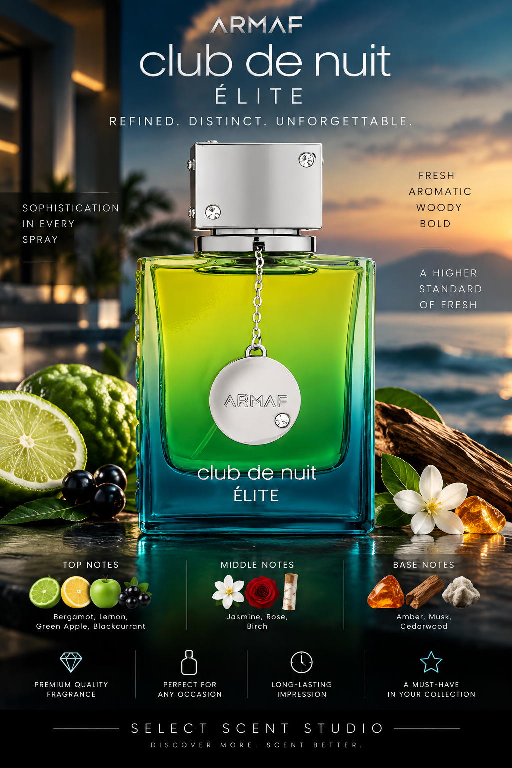Armaf Club de Nuit Elite - Decant fragrance decant - Select Scent Studio
