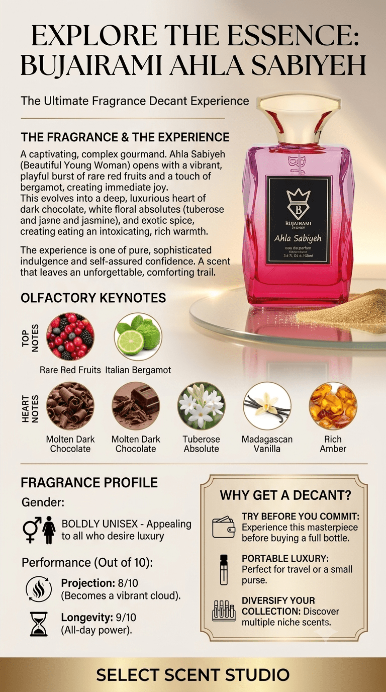 Bujairami Ahla Sabiyeh - Decant fragrance decant - Select Scent Studio