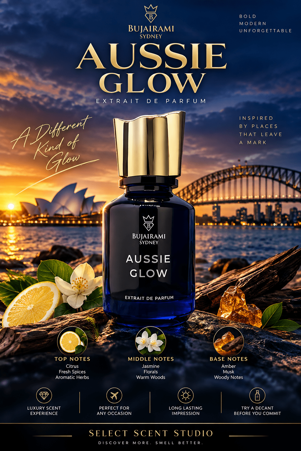 Bujairami Aussie Glow - Decant fragrance decant - Select Scent Studio