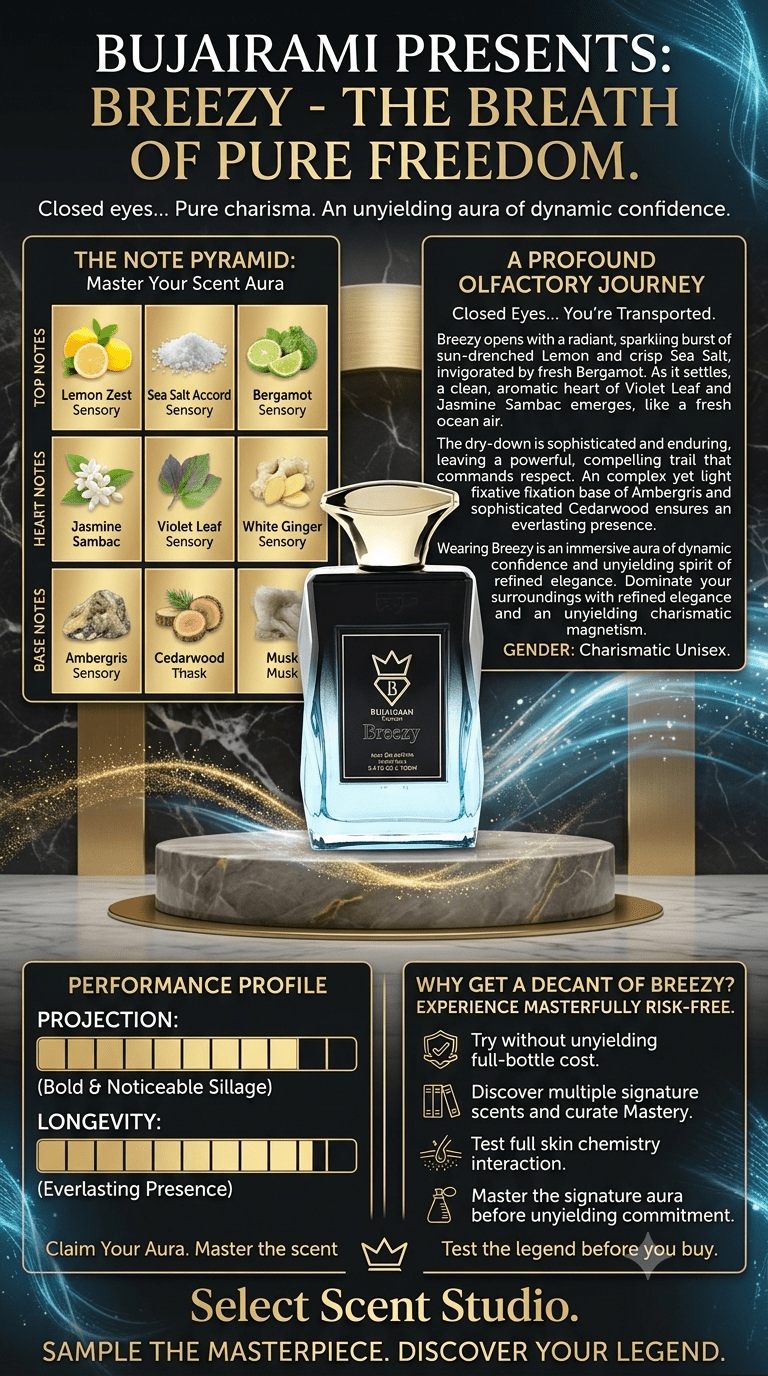 Bujairami Breezy - Decant fragrance decant - Select Scent Studio