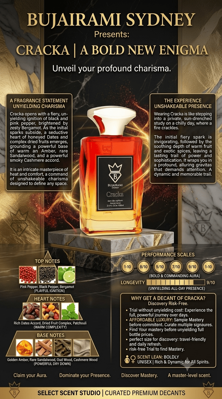 Bujairami Cracka - Decant fragrance decant - Select Scent Studio