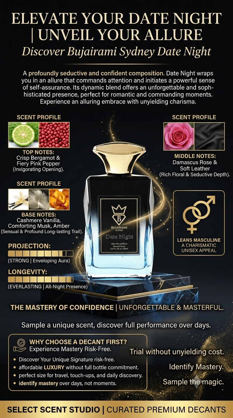 Bujairami Date Night - Decant fragrance decant - Select Scent Studio