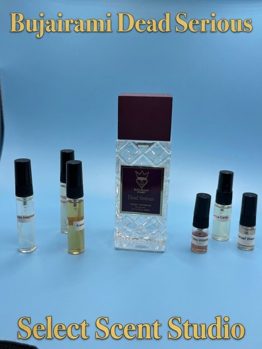Bujairami Dead Serious - Decant fragrance decant - Select Scent Studio