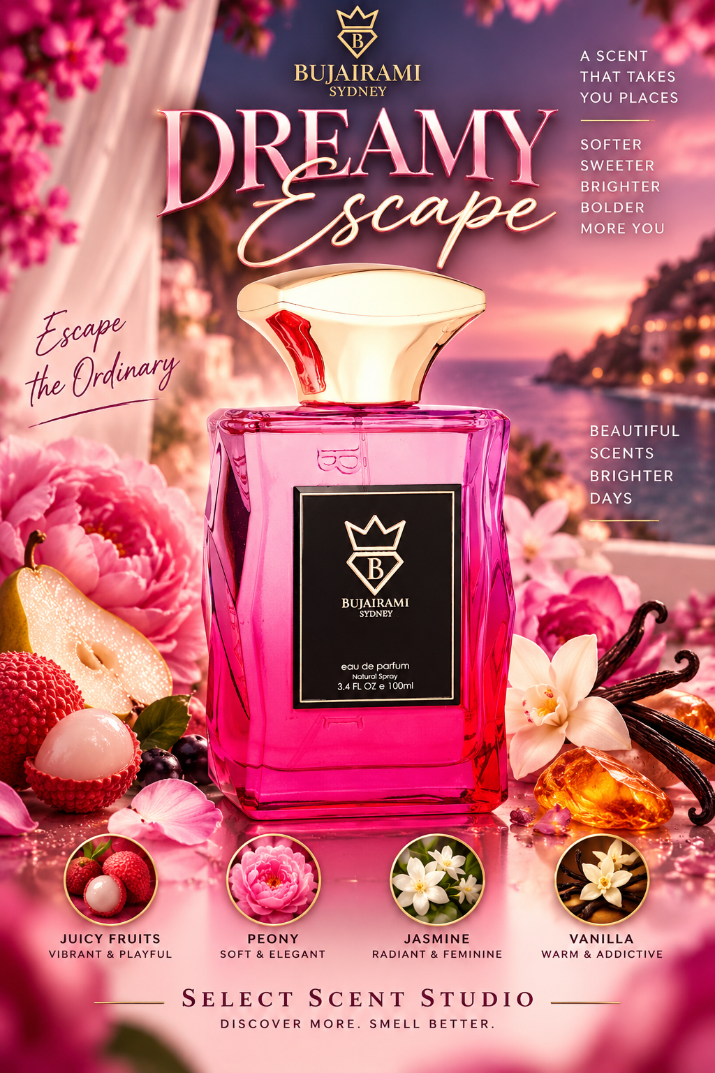 Bujairami Dreamy Escape – Decant fragrance decant - Select Scent Studio