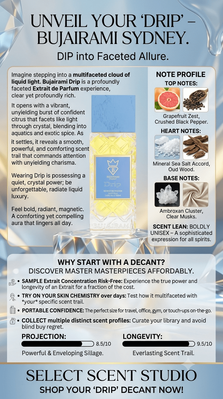 Bujairami Drip - Decant fragrance decant - Select Scent Studio