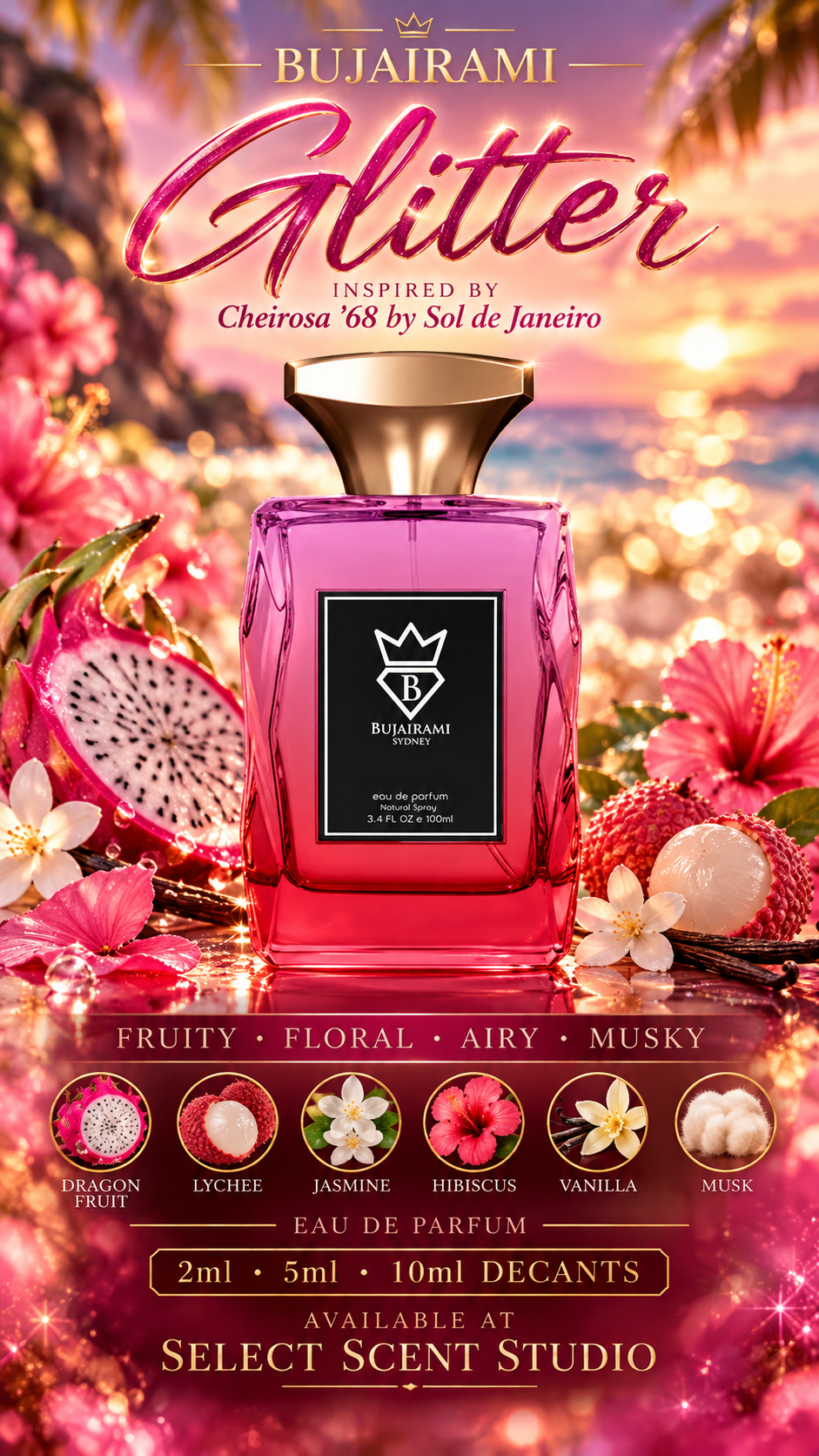 Bujairami Glitter - Decant fragrance decant - Select Scent Studio