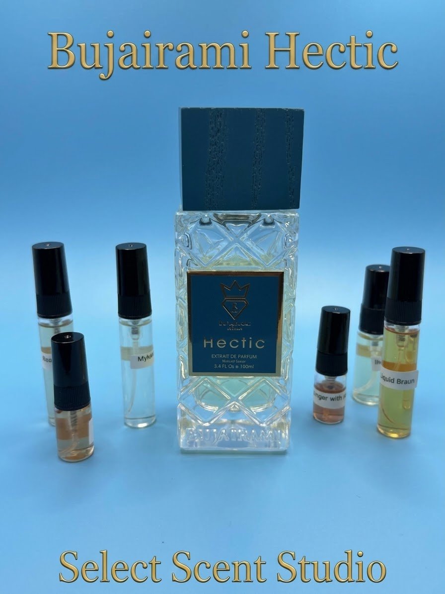 Bujairami Hectic fragrance decant sample