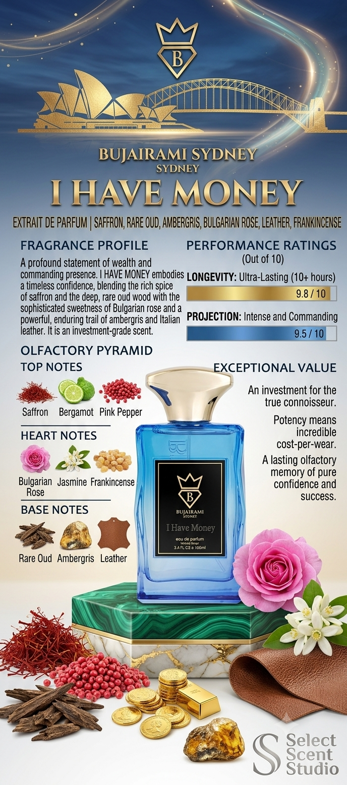 Bujairami I Have Money fragrance decant