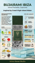 Bujairami - Ibiza (Inspired by Creed Virgin Island Water) - Decant fragrance decant - Select Scent Studio
