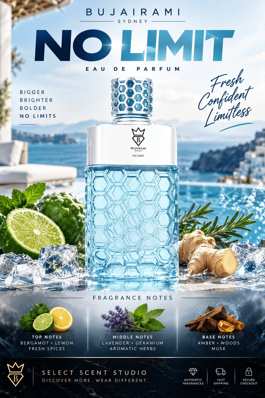Bujairami No Limit - Decant fragrance decant - Select Scent Studio