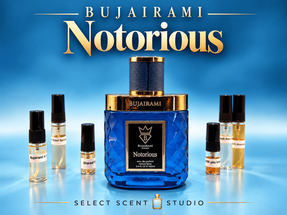 Bujairami Notorious - Decant fragrance decant - Select Scent Studio