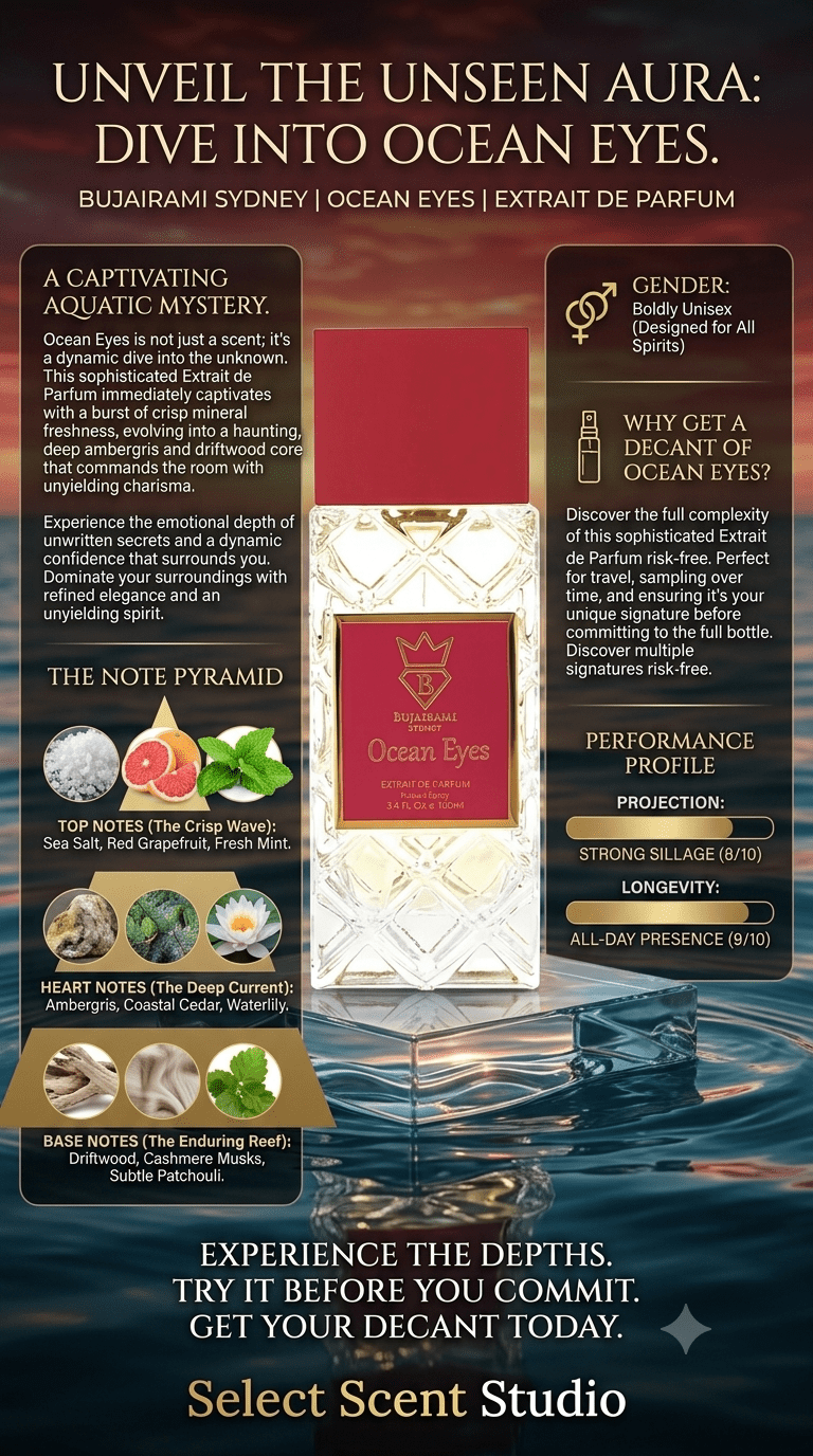 Bujairami Ocean Eyes - Decant fragrance decant - Select Scent Studio