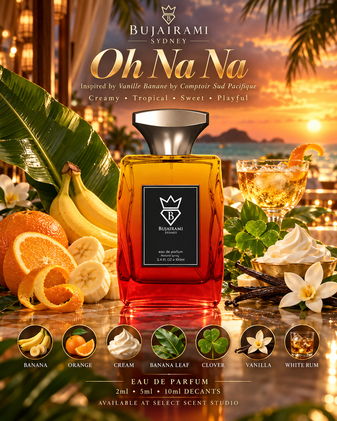 Bujairami Oh Na Na Eau de Parfum – Fragrance Decant fragrance decant - Select Scent Studio