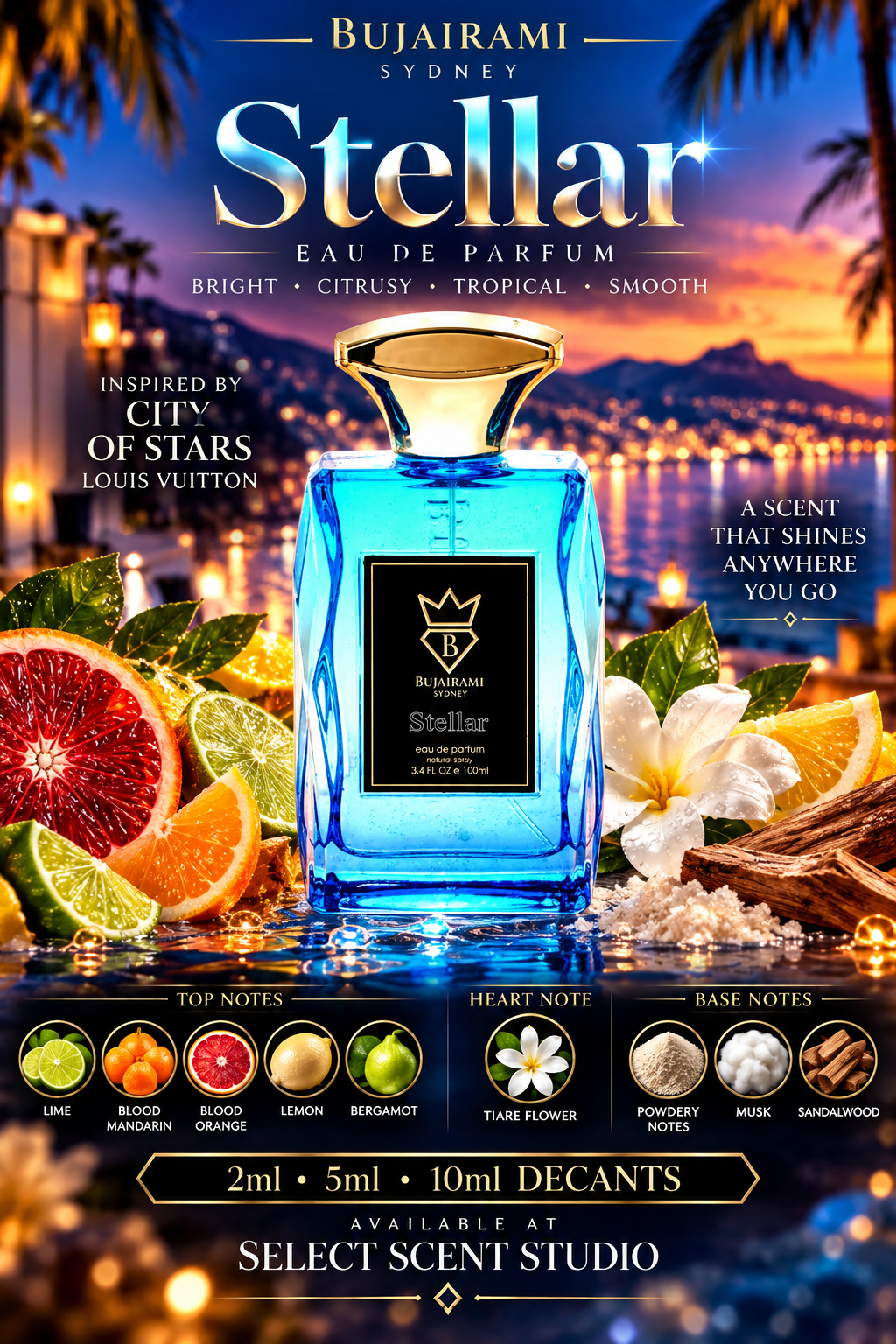 Bujairami Stellar Eau de Parfum – Fragrance Decant fragrance decant - Select Scent Studio