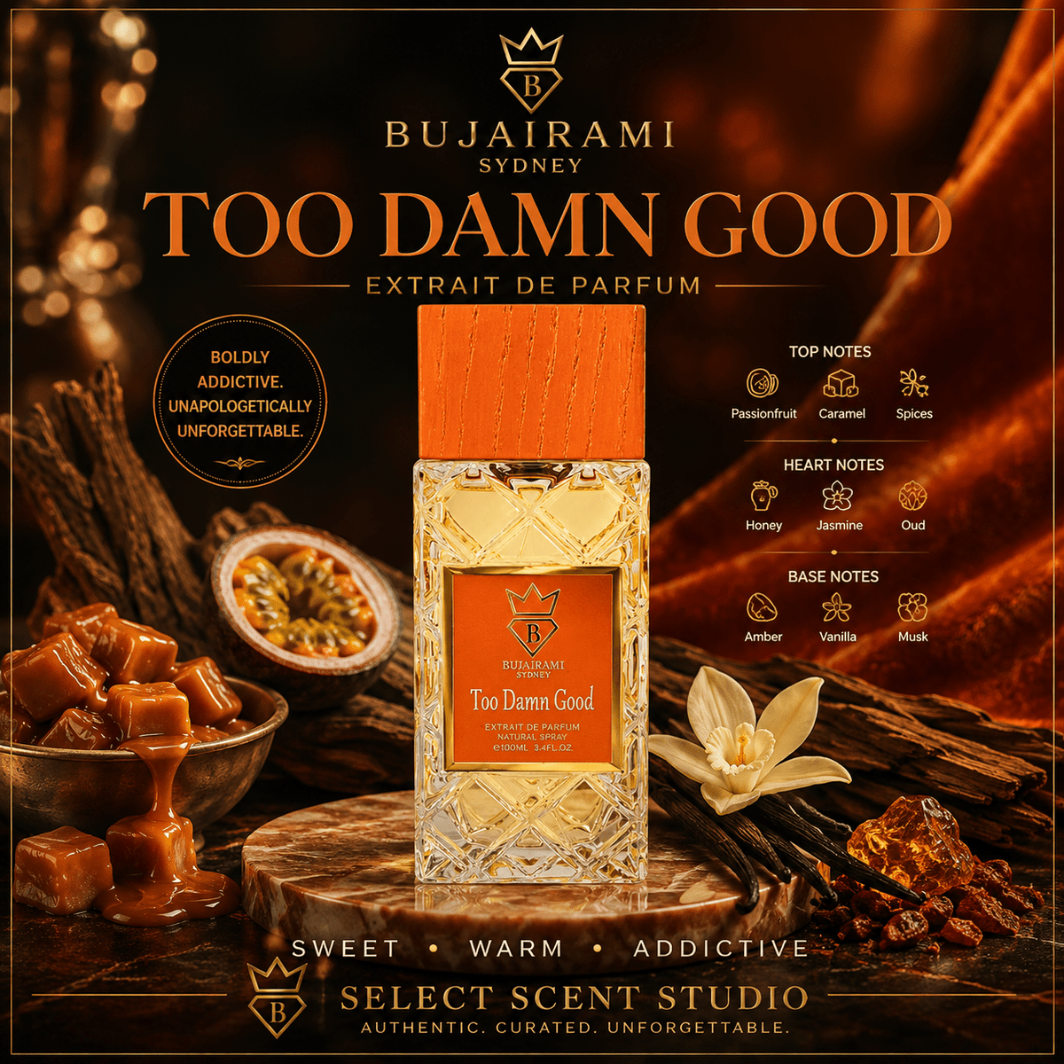 Bujairami Too Damn Good - Decant fragrance decant - Select Scent Studio
