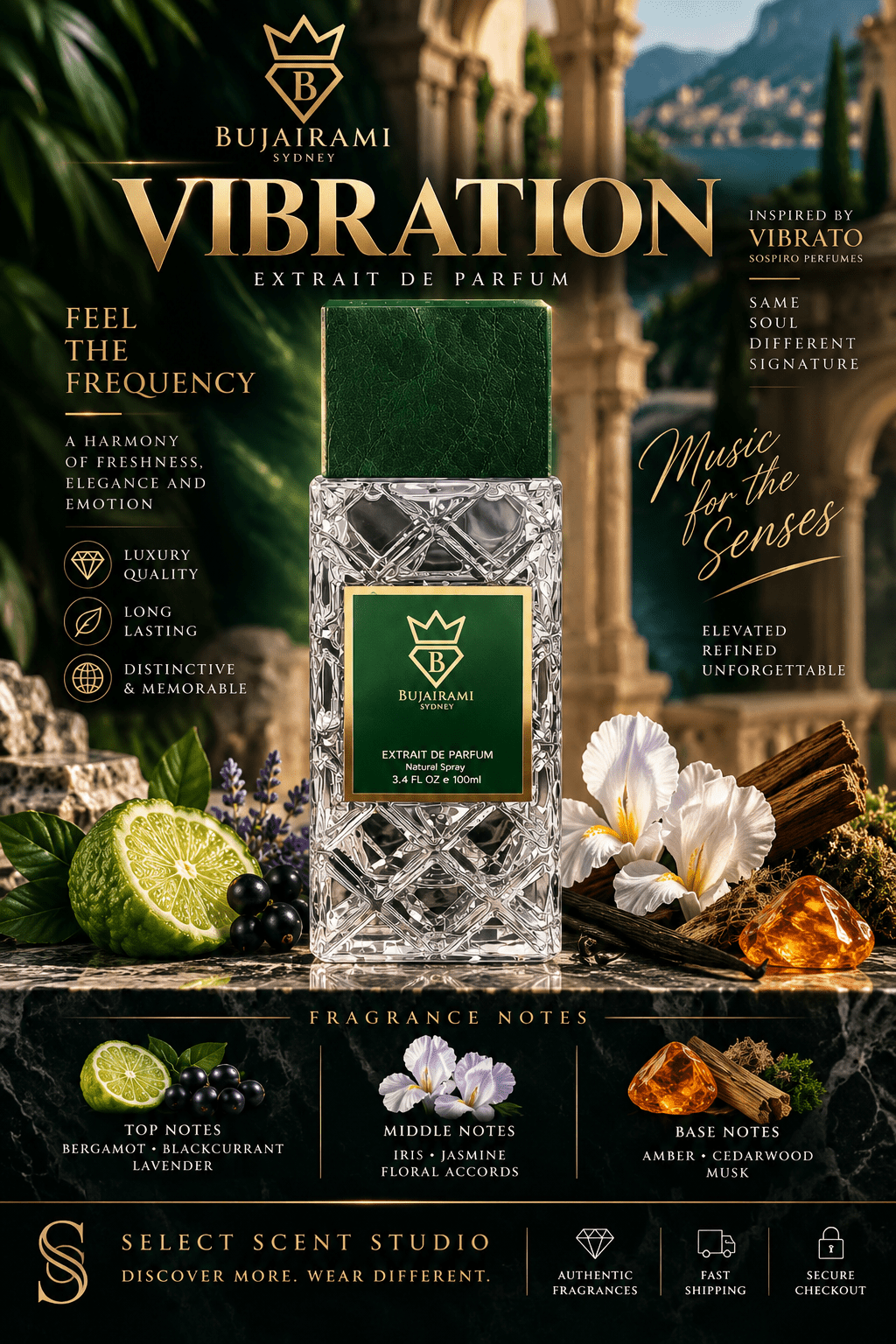 Bujairami Vibration - Decant fragrance decant - Select Scent Studio