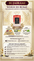 Bujairami When in Rome - inspired by Donna Born in Roma by Valentino - Decant fragrance decant - Select Scent Studio