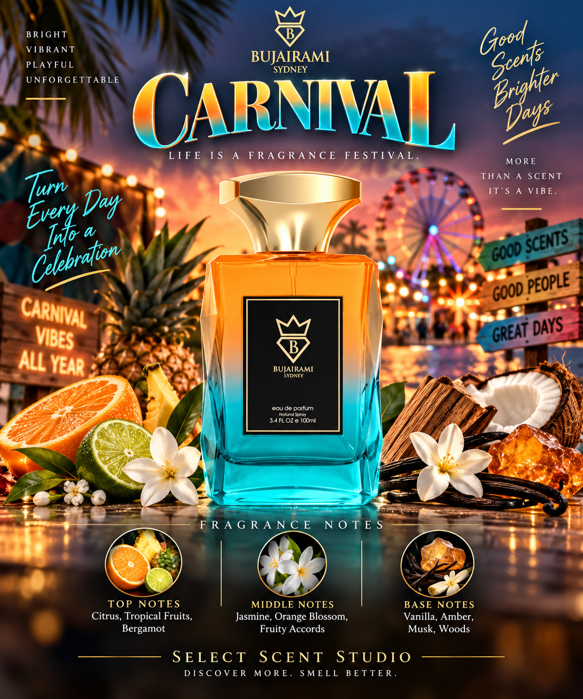 Carnival by Bujairami - Decant fragrance decant - Select Scent Studio