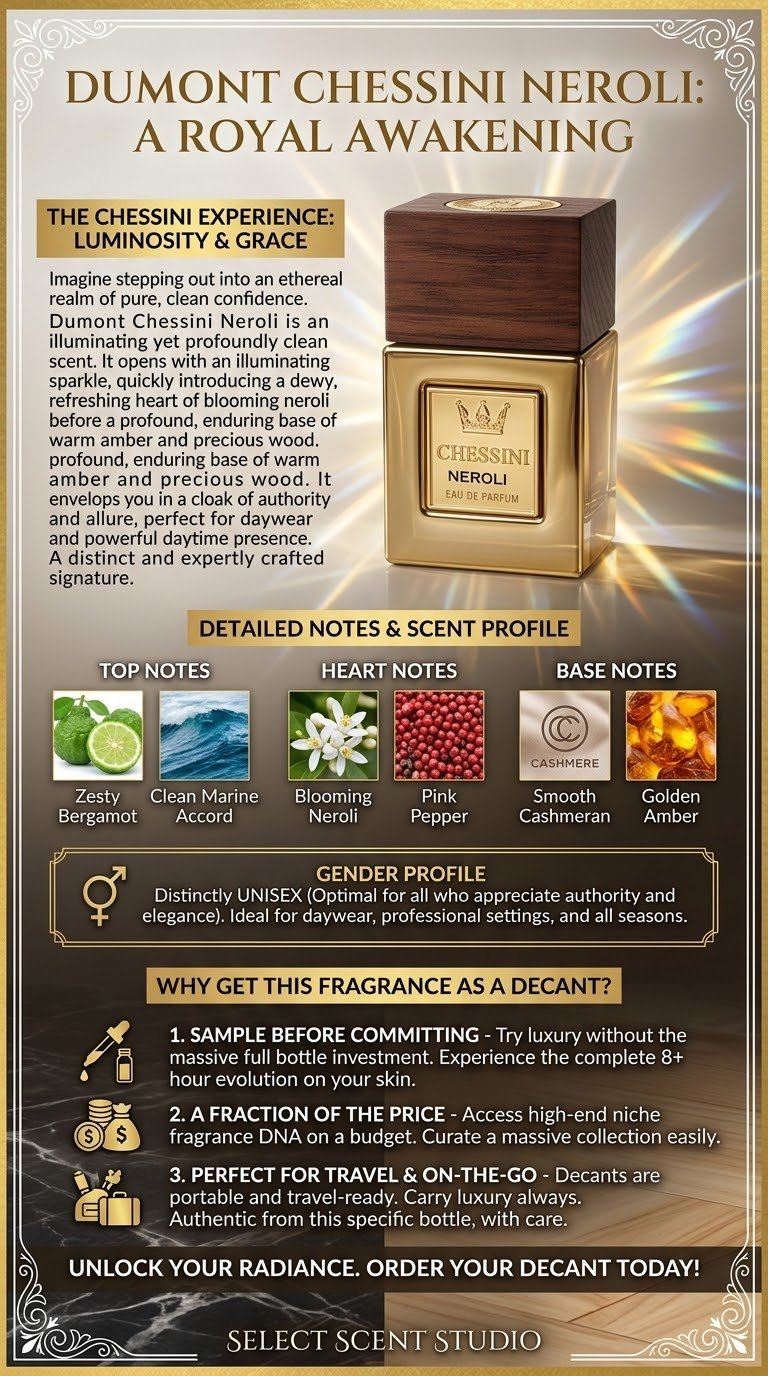Dumont Chessini Neroli - Decant fragrance decant - Select Scent Studio