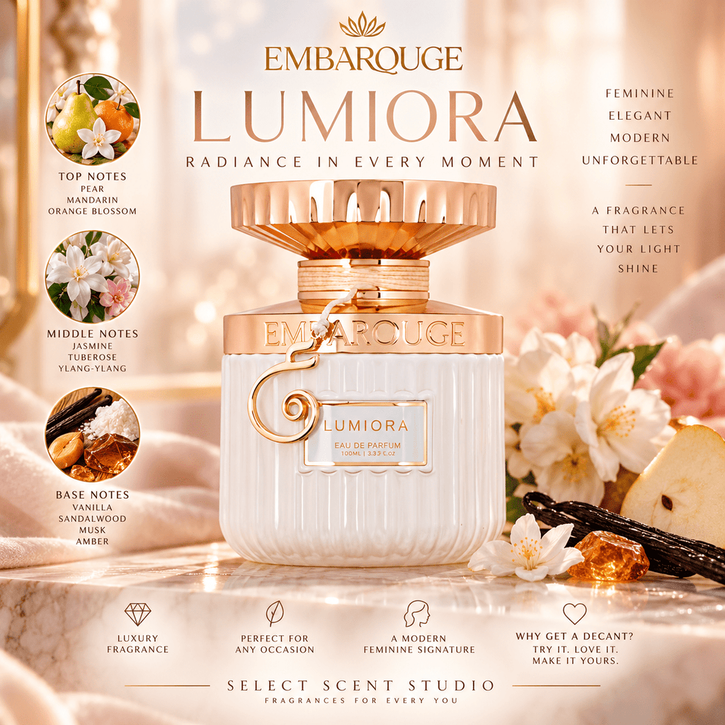 Embarouge Lumiora - Decant fragrance decant - Select Scent Studio