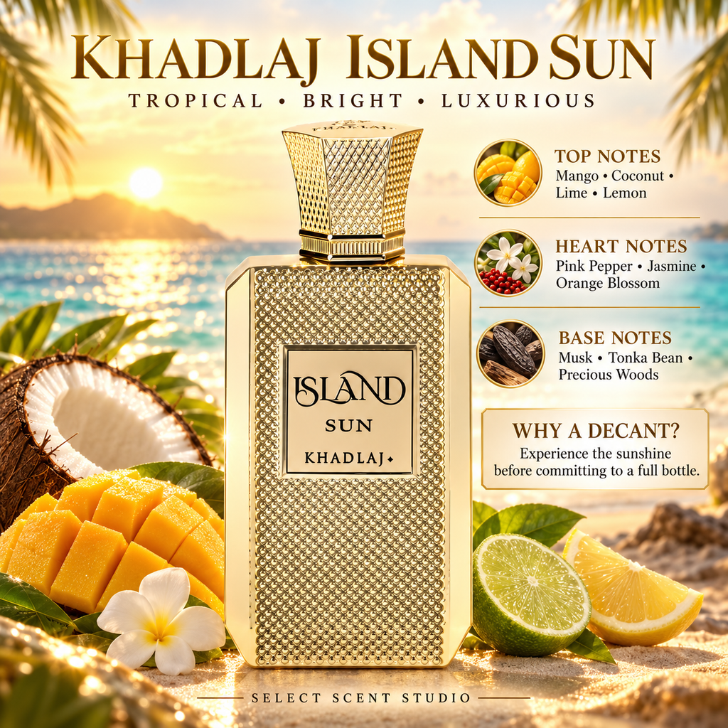 Island Sun by Khadlaj - Decant fragrance decant - Select Scent Studio