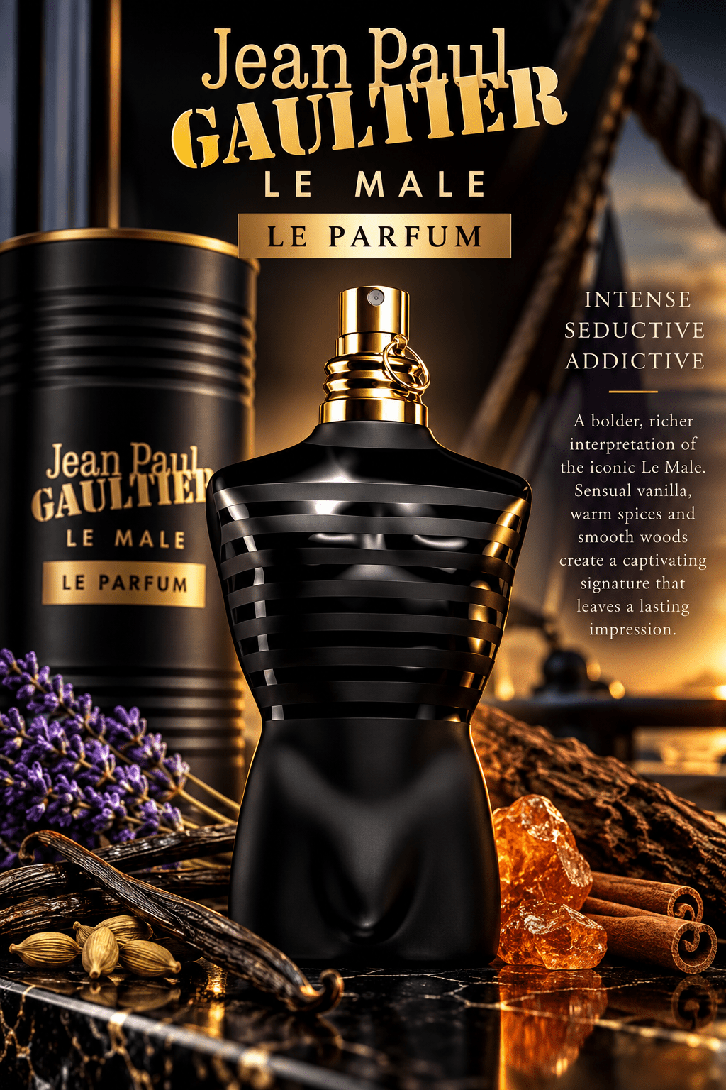 Jean Paul Gaultier Le Male Le Parfum - Decant fragrance decant - Select Scent Studio