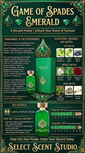 Jo Milano Game Of Spades Emerald - Decant fragrance decant - Select Scent Studio