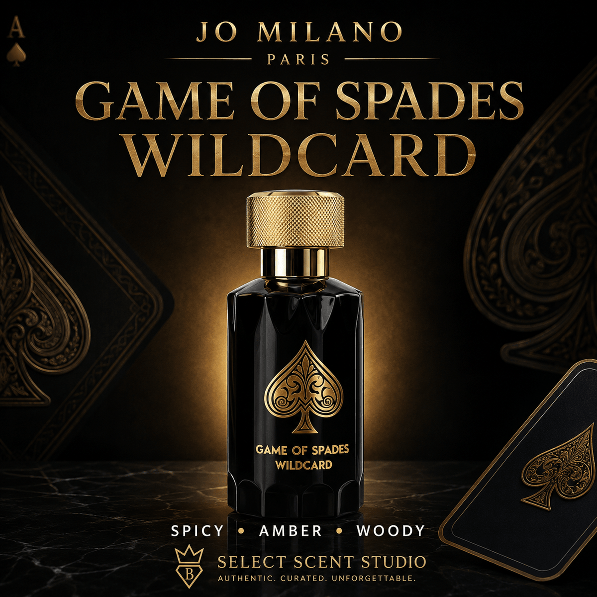 Jo Milano Game of Spades Wildcard - Decant fragrance decant - Select Scent Studio