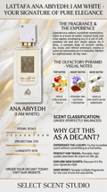 Lattafa Ana Abiyedh I am White - Decant fragrance decant - Select Scent Studio