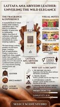 Lattafa Ana Abiyedh Leather - decant fragrance decant - Select Scent Studio