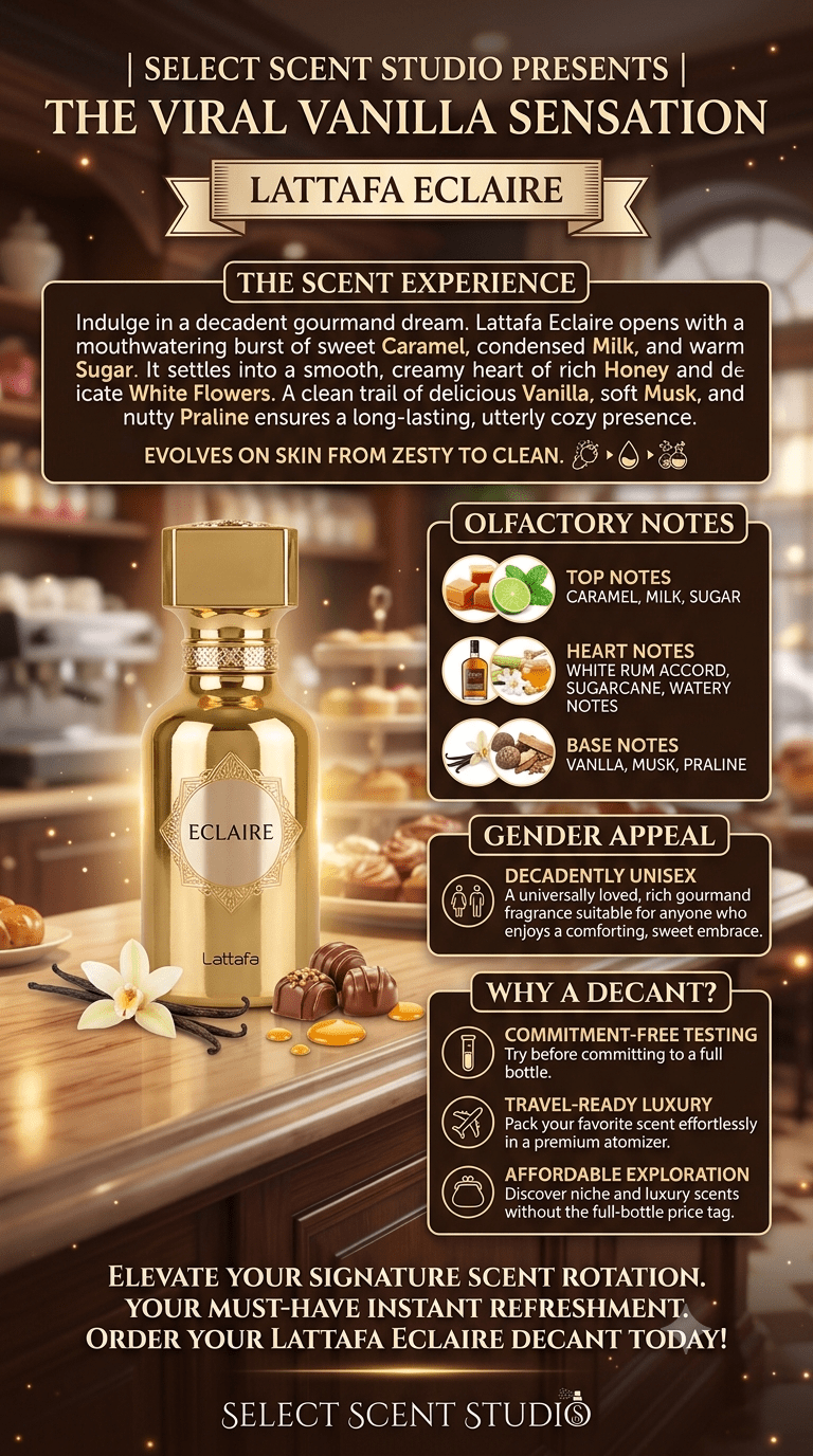 Lattafa Eclaire - Decant fragrance decant - Select Scent Studio