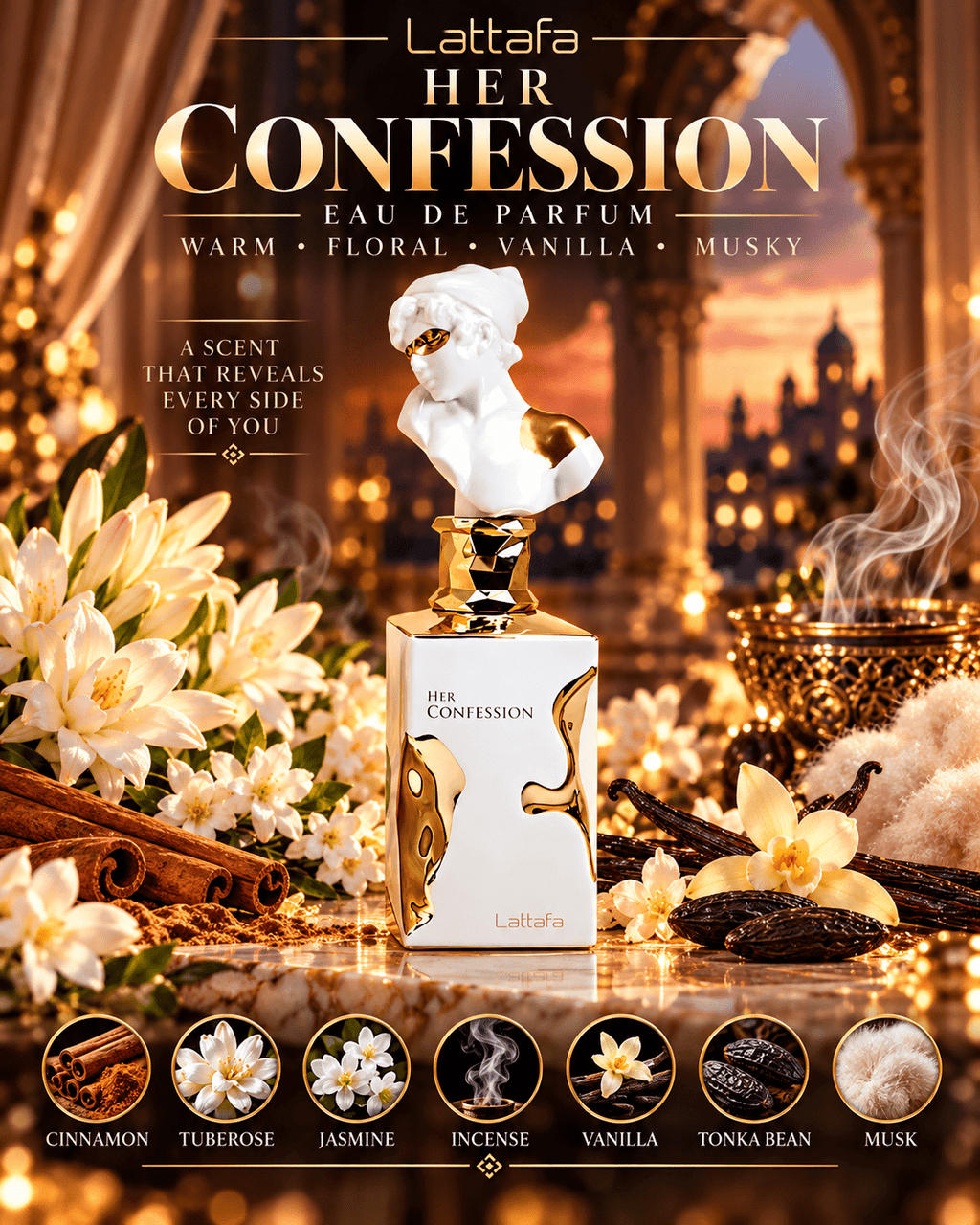 Lattafa Her Confession Eau de Parfum – Fragrance Decant fragrance decant - Select Scent Studio