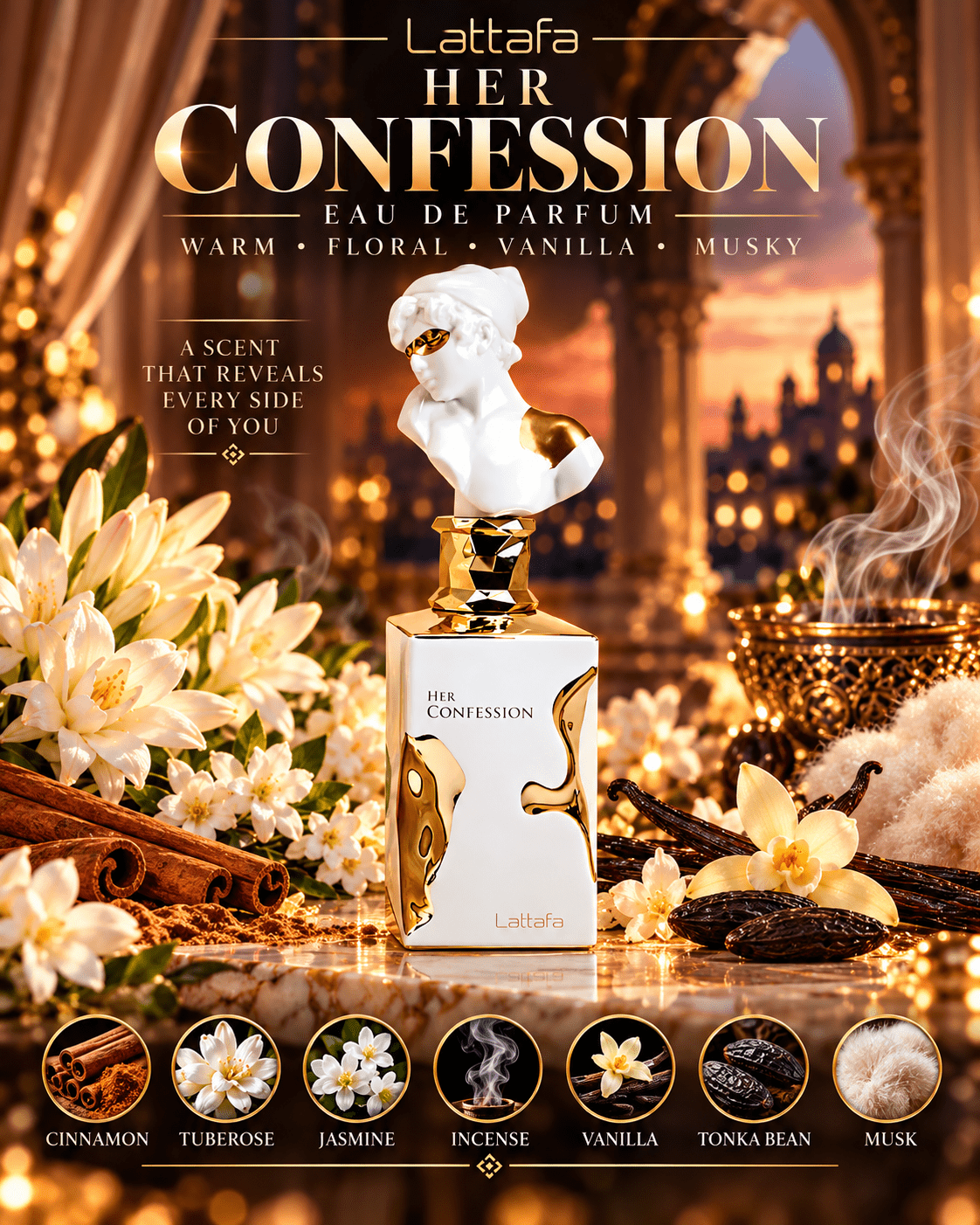 Lattafa Her Confession Eau de Parfum – Fragrance Decant fragrance decant - Select Scent Studio