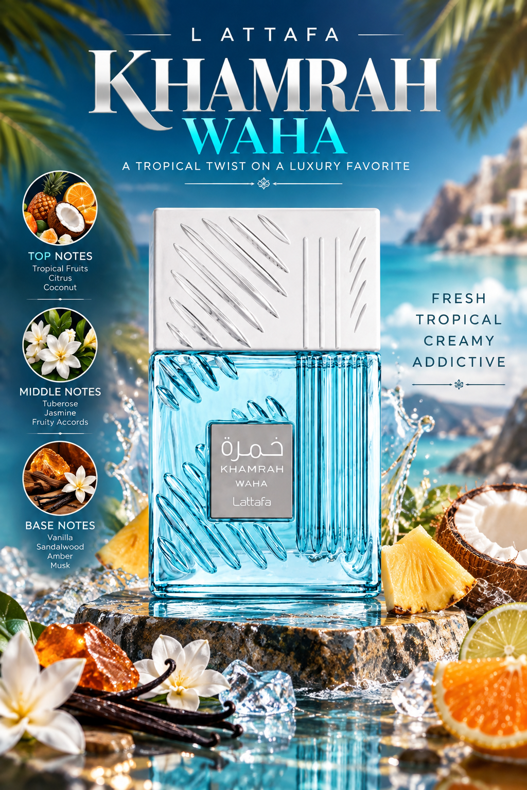 Lattafa Khamrah Waha - Decant fragrance decant - Select Scent Studio