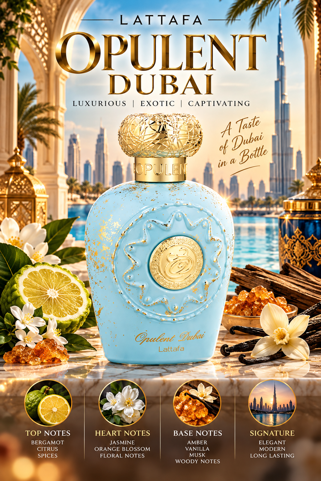 Lattafa Opulent Dubai - Decant fragrance decant - Select Scent Studio