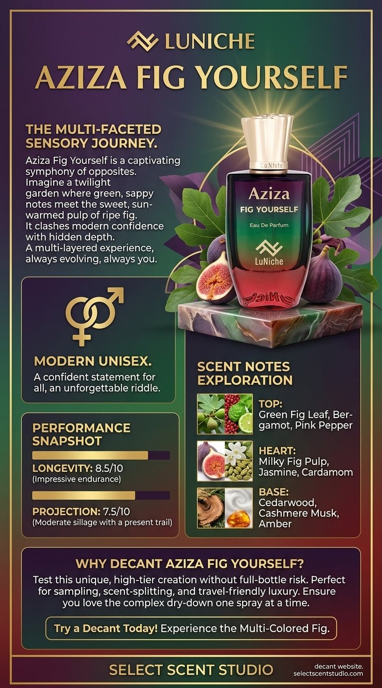 Luniche Aziza Fig Yourself - decant fragrance decant - Select Scent Studio