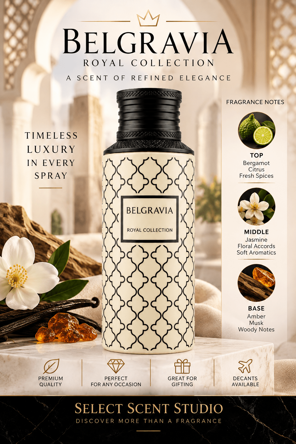 Maison Asrar Belgravia - Decant fragrance decant - Select Scent Studio