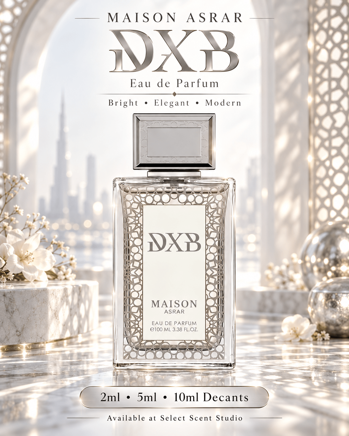 Maison Asrar DXB Eau de Parfum – Fragrance Decant fragrance decant - Select Scent Studio