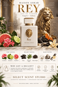 Maison Asrar Rey – Eau de Parfum - Decant fragrance decant - Select Scent Studio