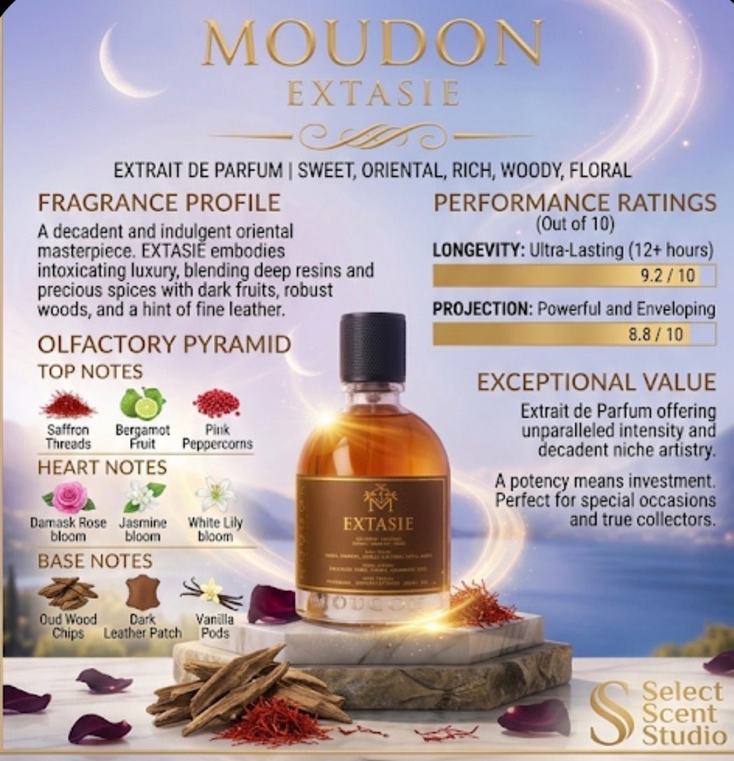 Moudon Extasie - Decant fragrance decant - Select Scent Studio
