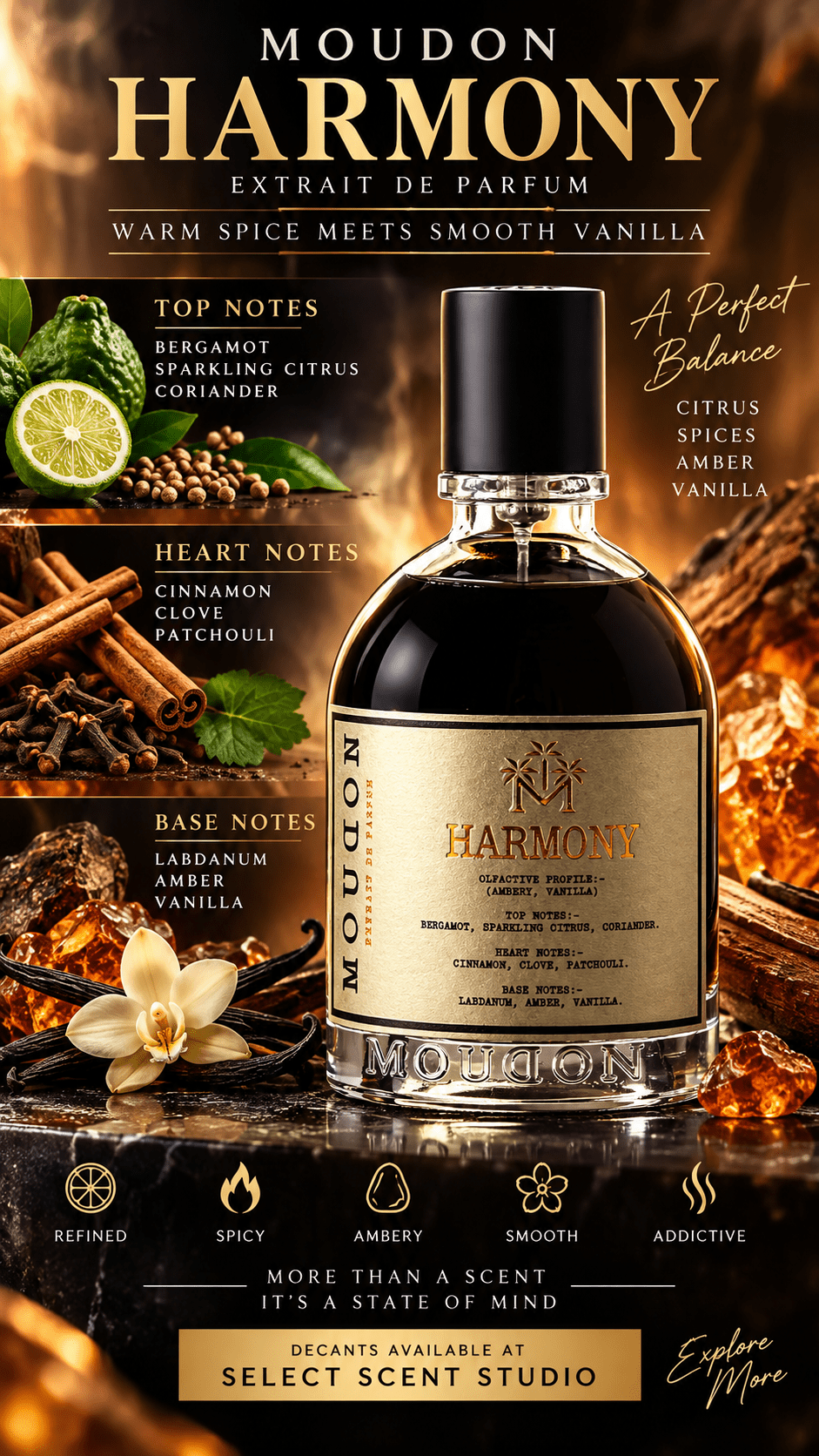 Moudon Harmony - Decant fragrance decant - Select Scent Studio