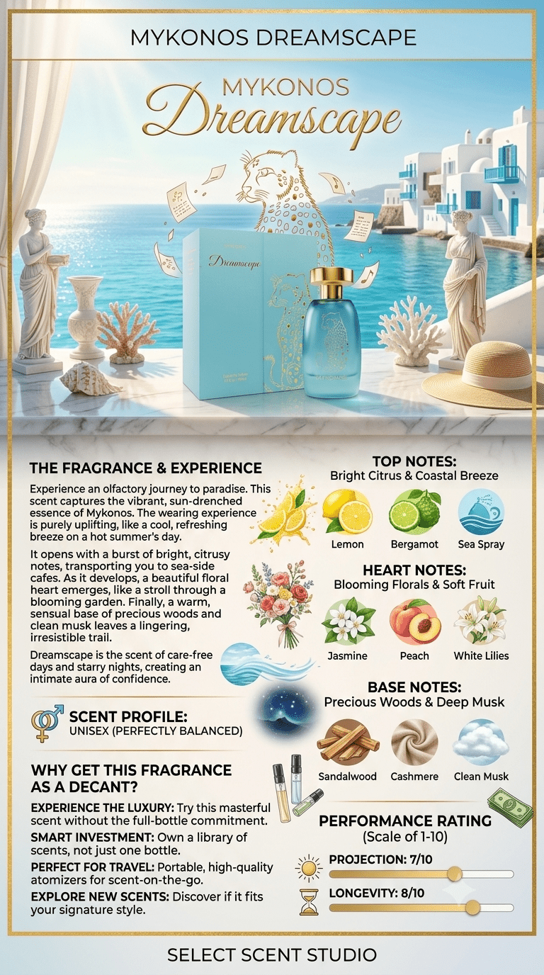 Mykonos Dreamscape - Decant fragrance decant - Select Scent Studio