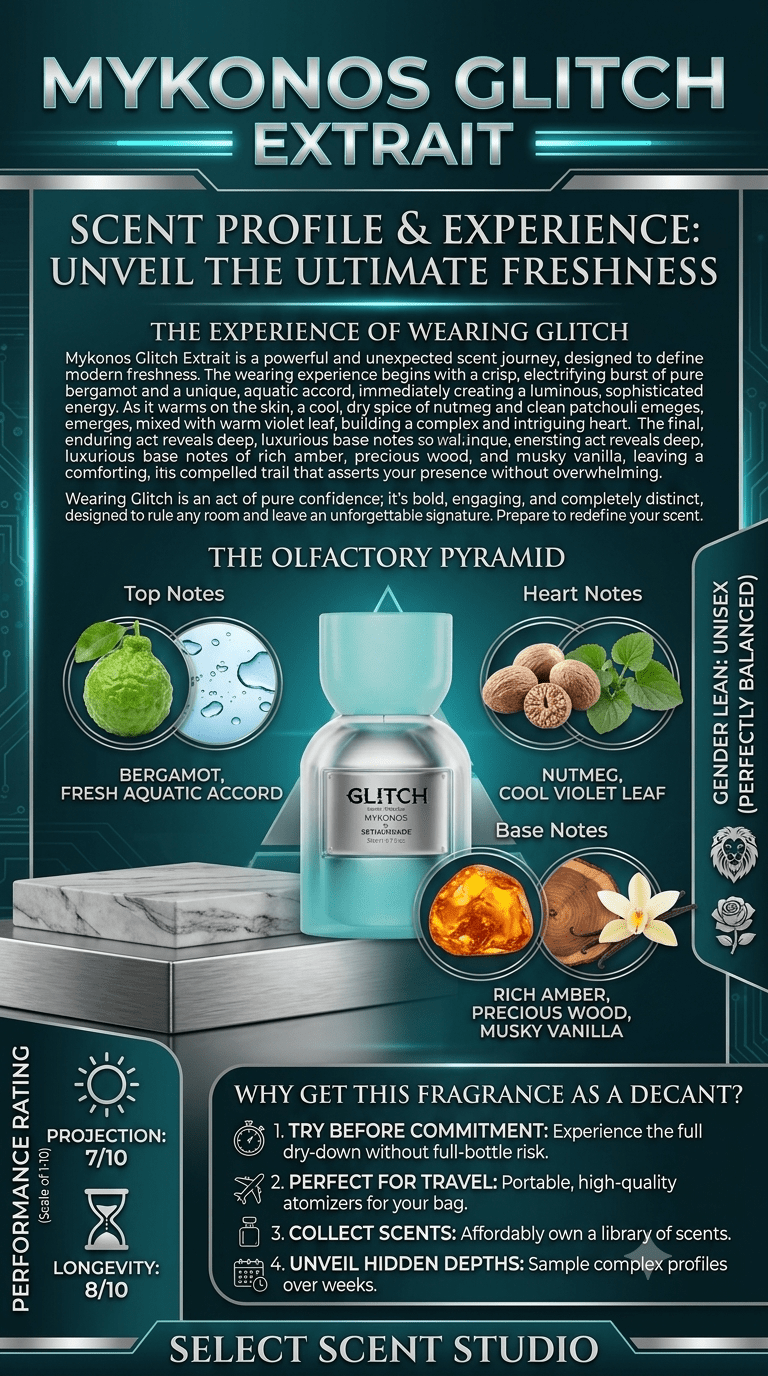 Mykonos Glitch - Decant fragrance decant - Select Scent Studio