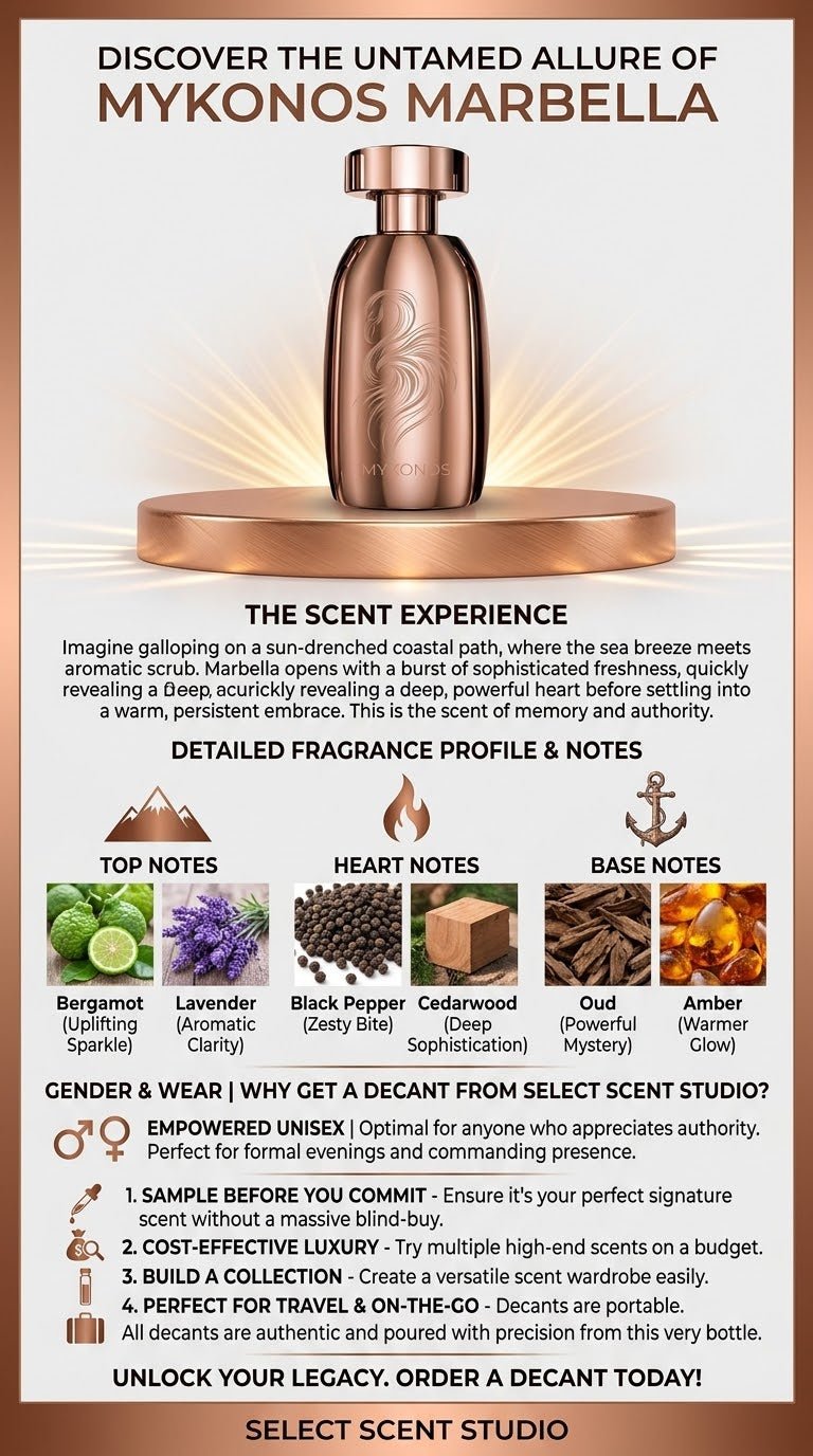Mykonos Marbella - Decant fragrance decant - Select Scent Studio