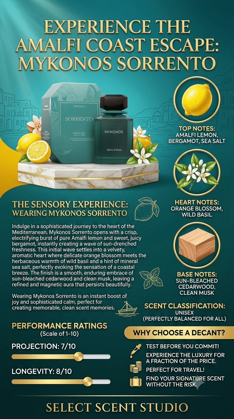 MYKONOS Sorrento - Decant fragrance decant - Select Scent Studio