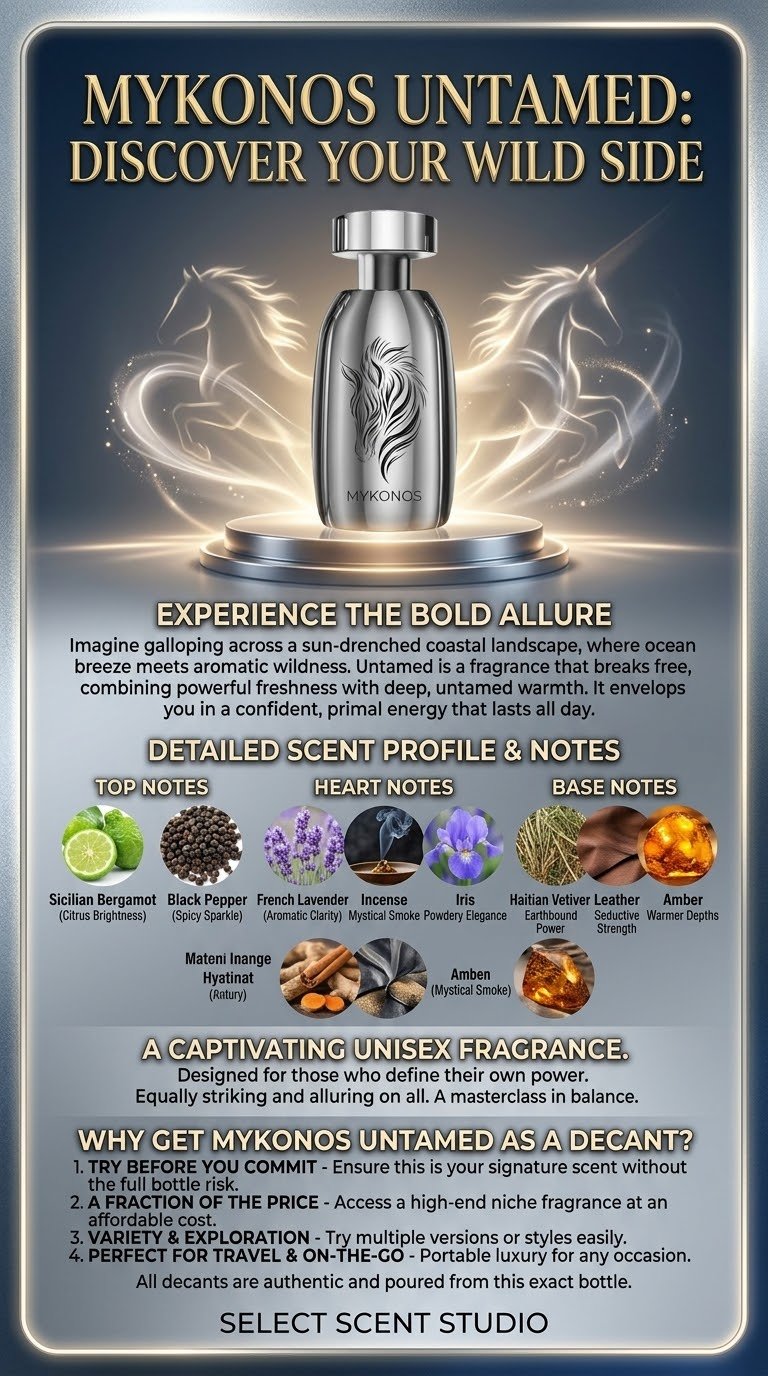 Mykonos Untamed - Decant fragrance decant - Select Scent Studio