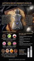 Niche Emarati Khalid by Lattafa - Decant fragrance decant - Select Scent Studio